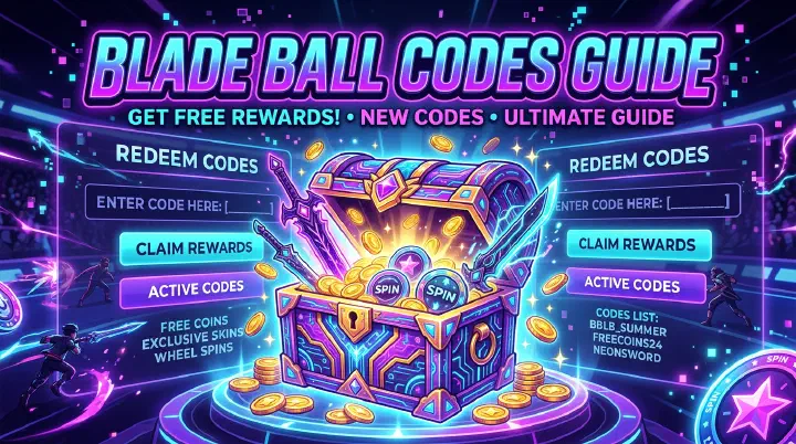 Blade Ball Codes Guide Cover