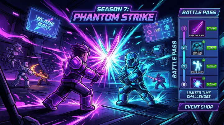 Blade Ball Battle Pass & Events Guide Cover