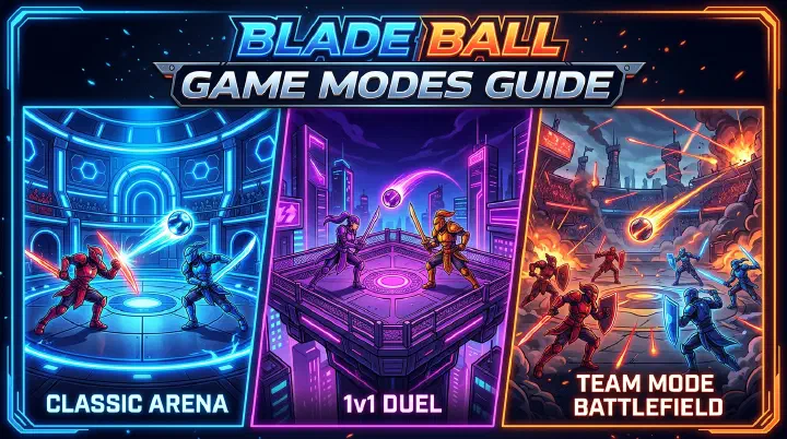 Blade Ball Game Modes Guide Cover