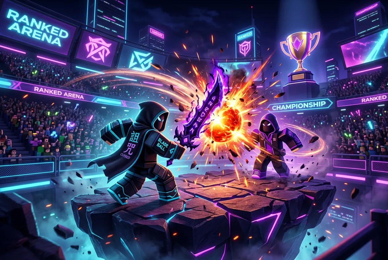 Blade Ball Ranked Season 20 Champion Rewards and Climbing Guide Cover
