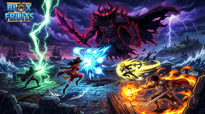 Blox Fruits Bosses & Raids Guide Cover