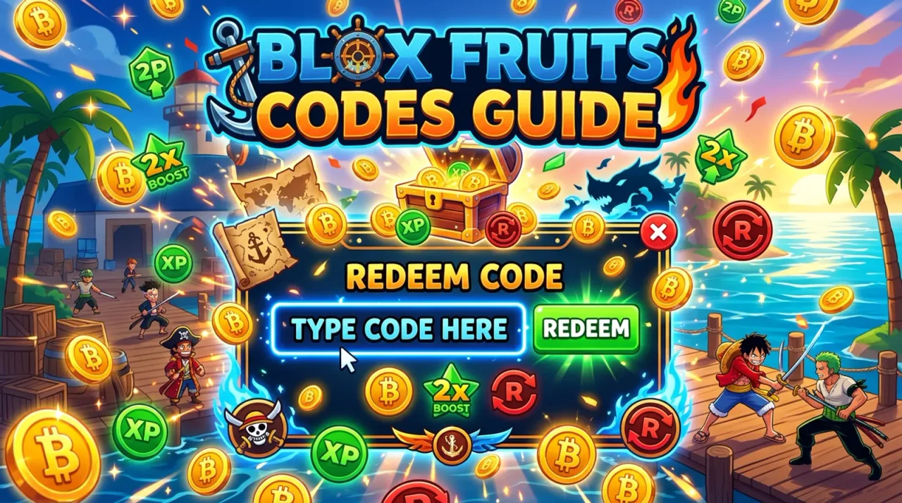 Blox Fruits Codes Guide Cover