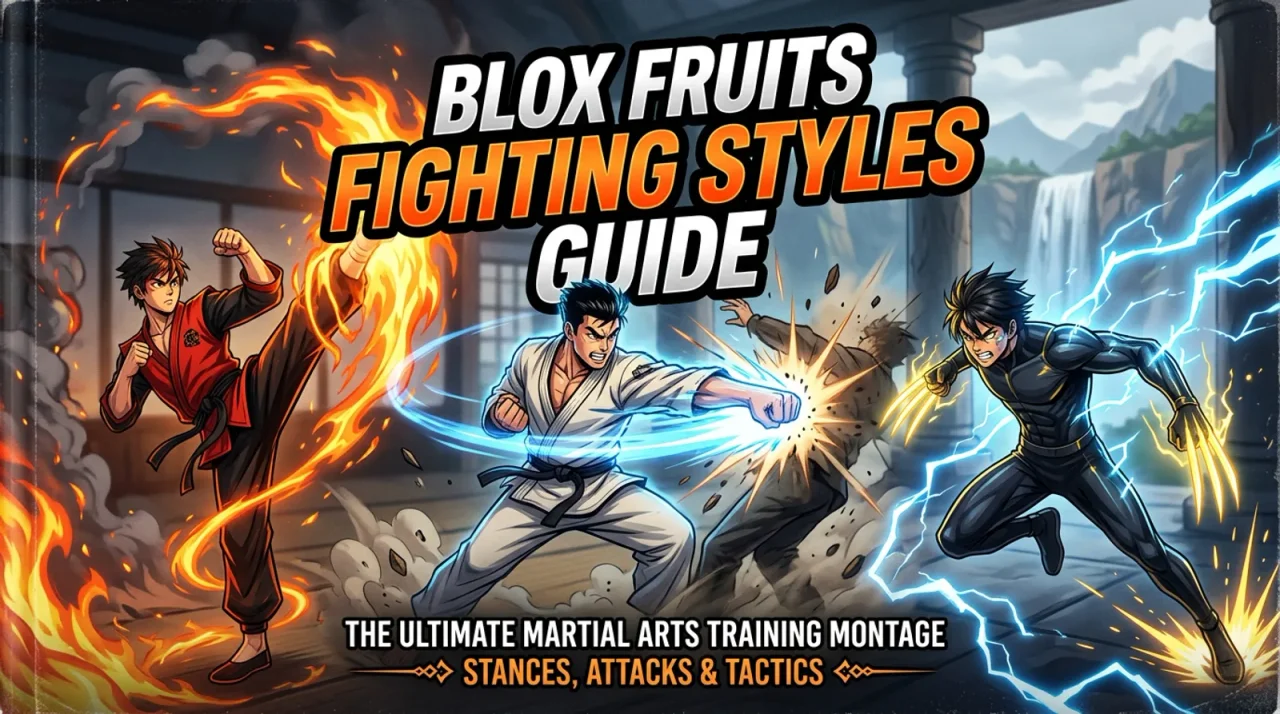 Blox Fruits Fighting Styles Guide Cover