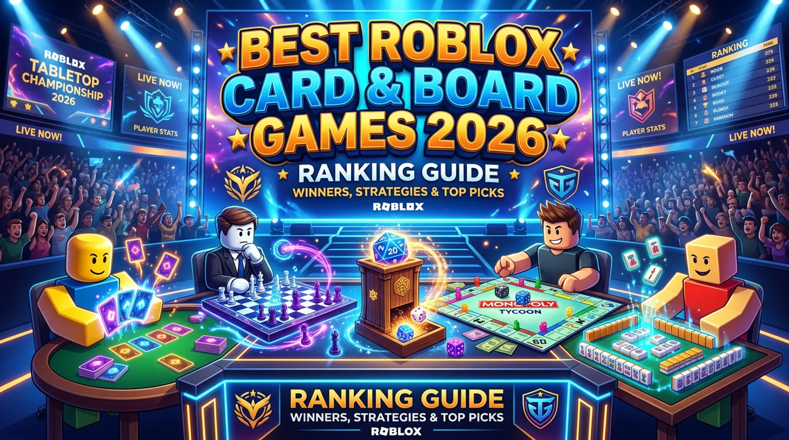 Best Roblox Card and Board Games Ranked 2026