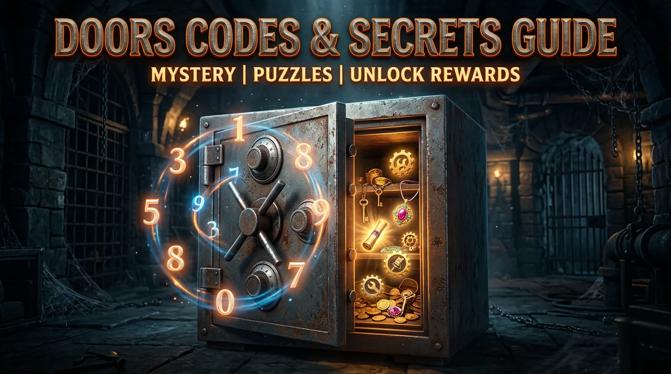 DOORS Codes & Secrets Guide Cover