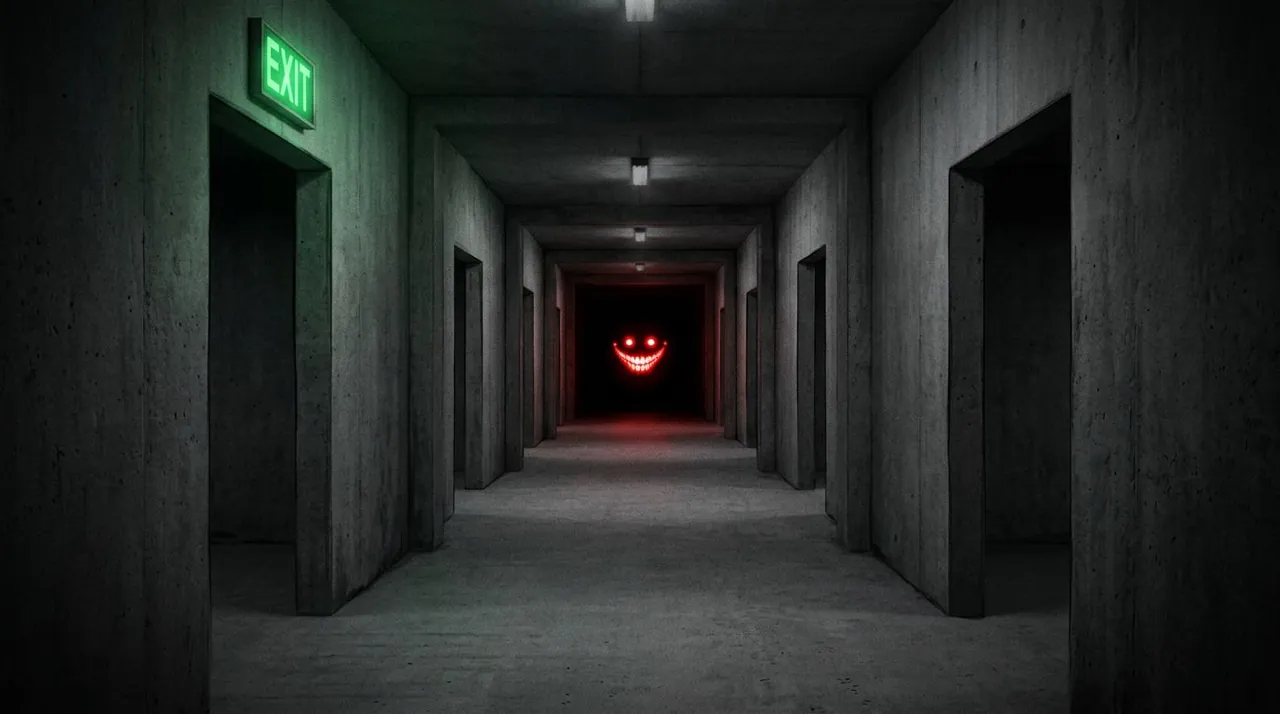 DOORS The Rooms guide cover — endless grey rooms with A-60 incoming