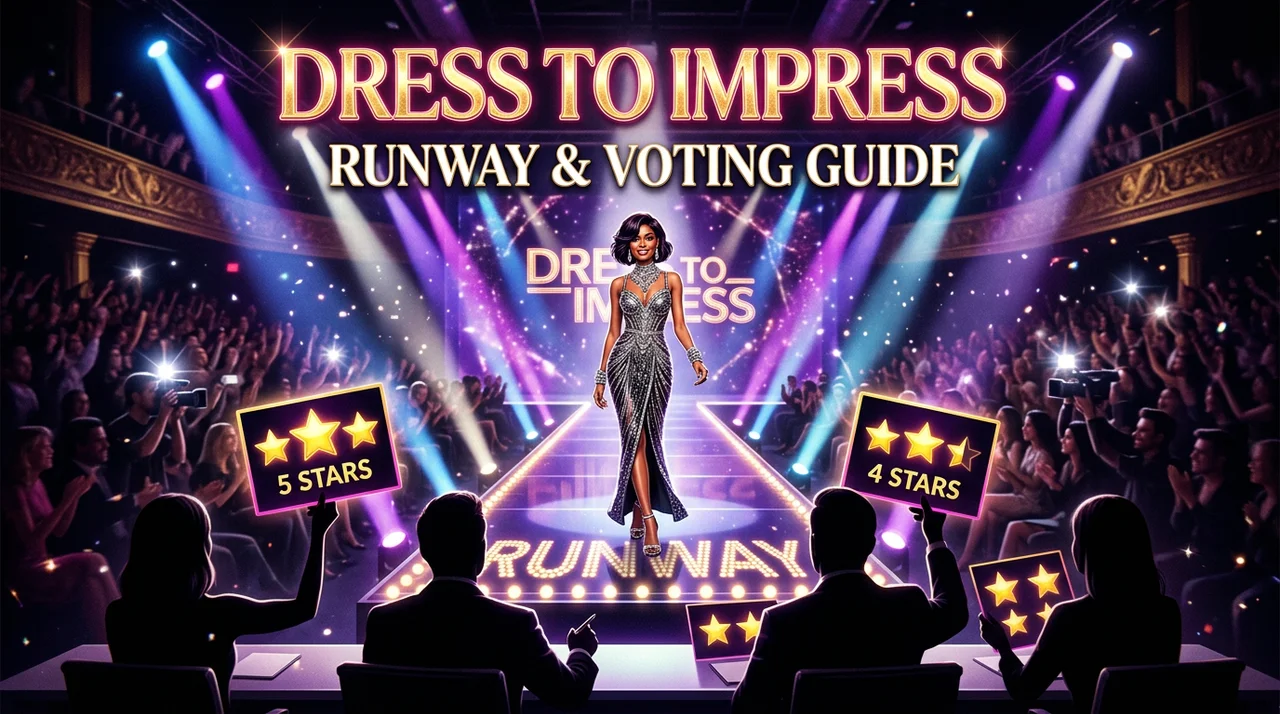 Dress To Impress Runway and Voting Guide Cover