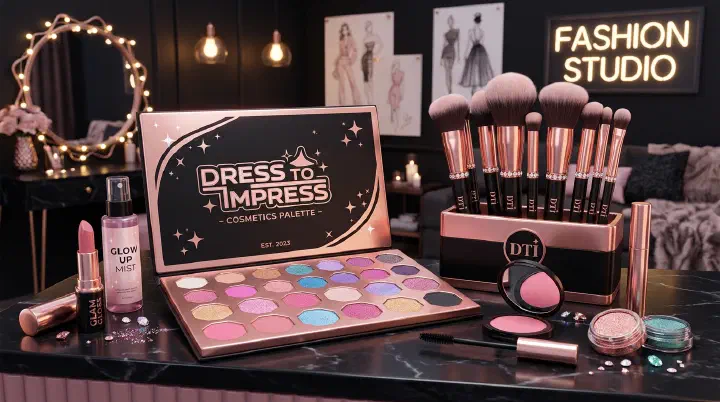 Dress To Impress Makeup & Pose Guide Cover