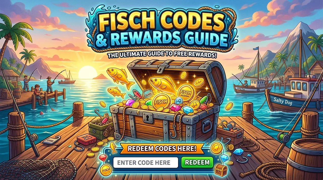 Fisch Codes and Rewards Guide Cover