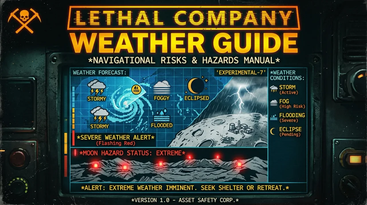 Lethal Company Weather & Conditions Guide Cover