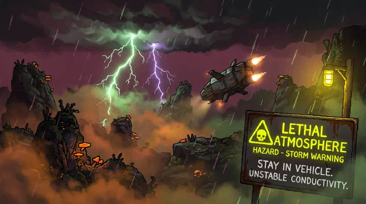 Lethal Company Weather & Conditions Guide Cover