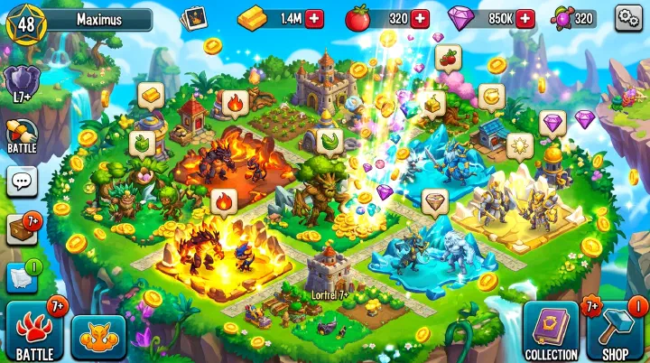 Monster Legends Gold and Gem Farming Guide