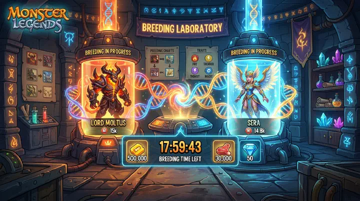 Monster Legends Mythic Breeding Optimization Guide