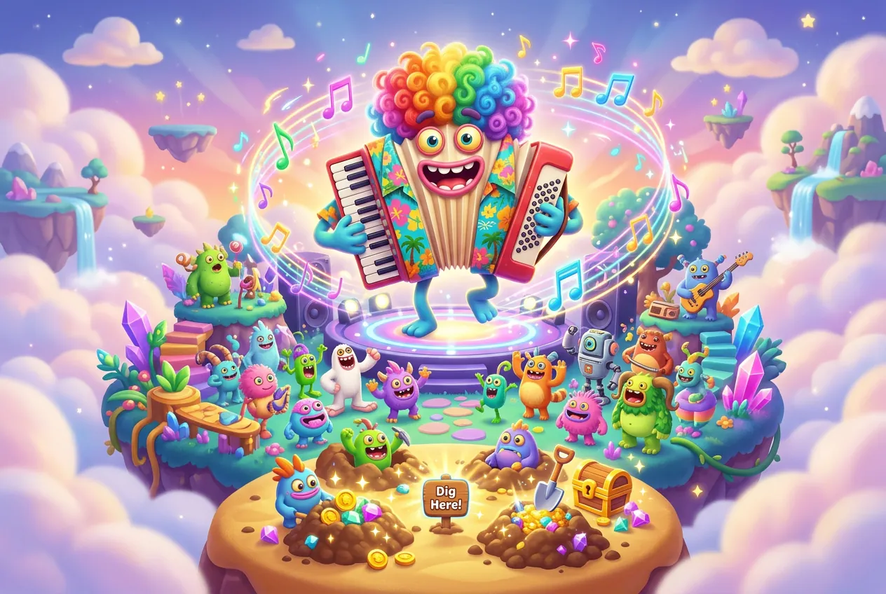My Singing Monsters Alcordion Weird Al Guide Cover