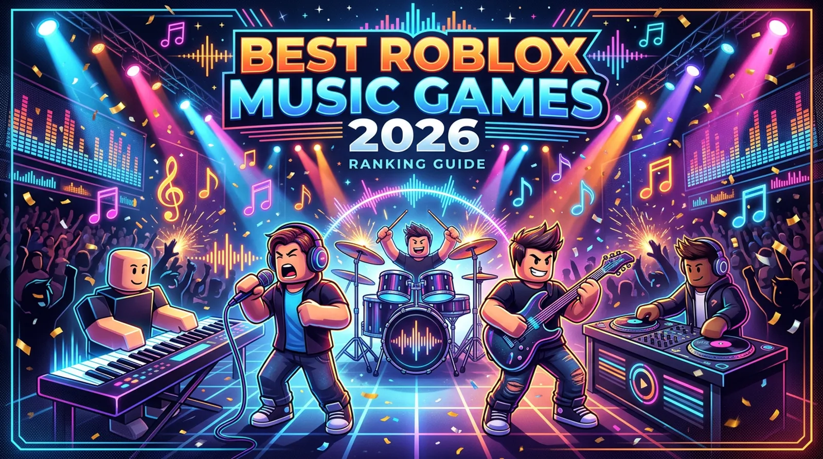 Best Roblox Music and Rhythm Games Ranked 2026