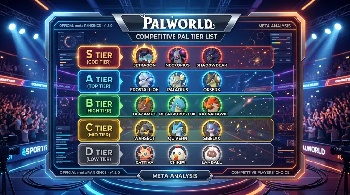 Palworld Best Pals Tier List: Combat, Mounts & Work (2026)