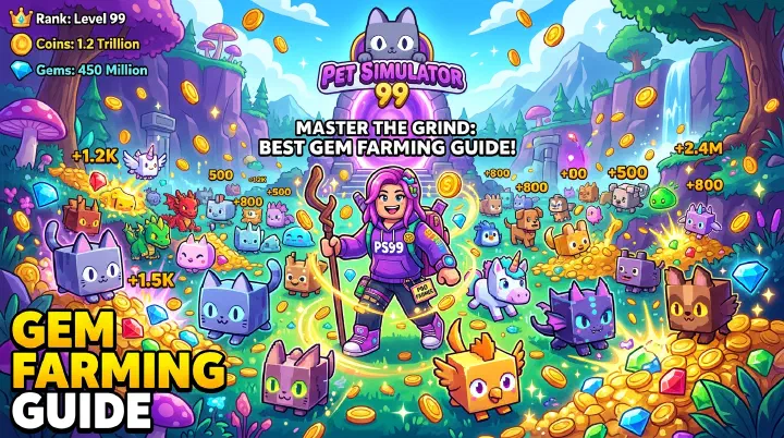 Pet Simulator 99 auto-farm optimization guide cover