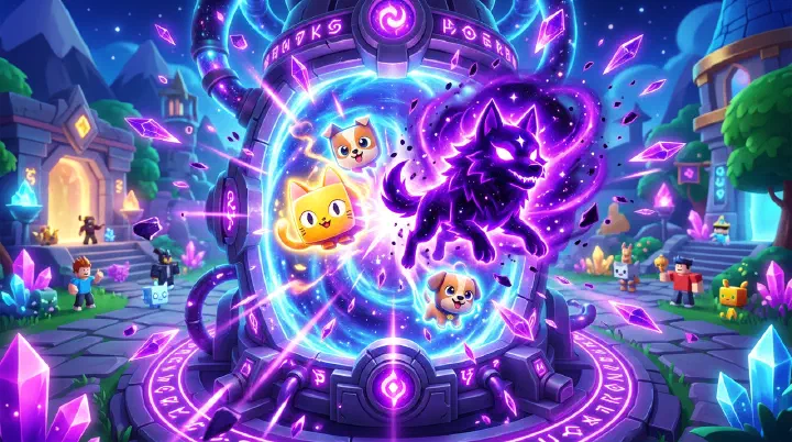 Pet Simulator 99 Pet Fusion and Dark Matter Guide Cover