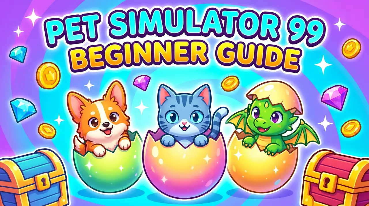 Pet Simulator 99 Beginner Guide — Roblox Pet Collection Game Cover