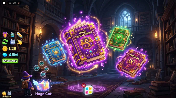Pet Simulator 99 Enchantments & Upgrades Guide Cover