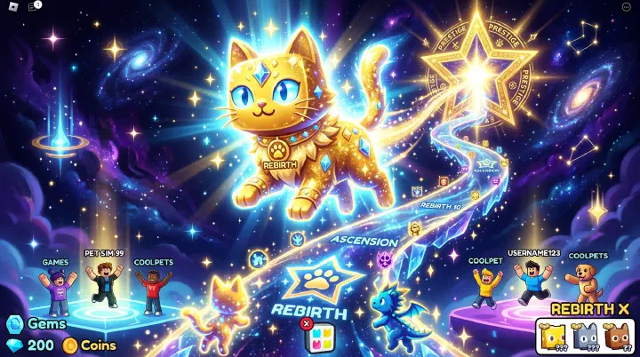 Pet Simulator 99 Rebirth & Prestige Guide Cover