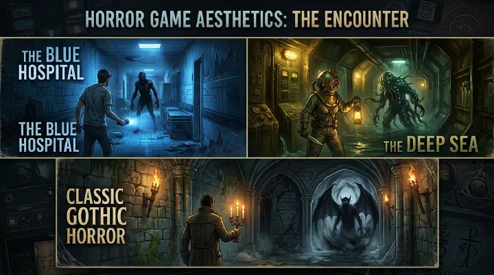 Roblox survival horror games comparison - Doors vs Pressure
