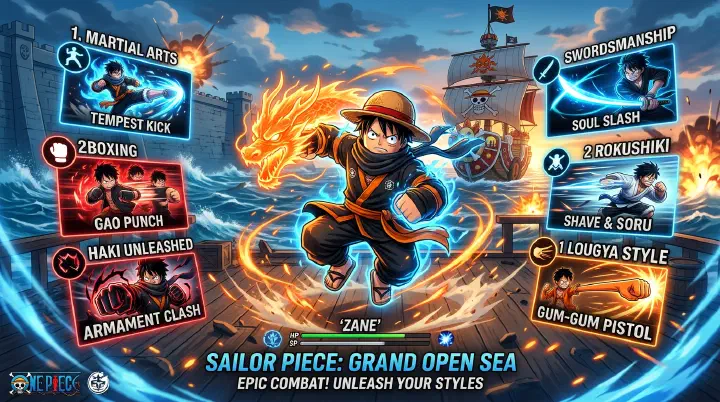 Sailor Piece Fighting Styles Combat Guide