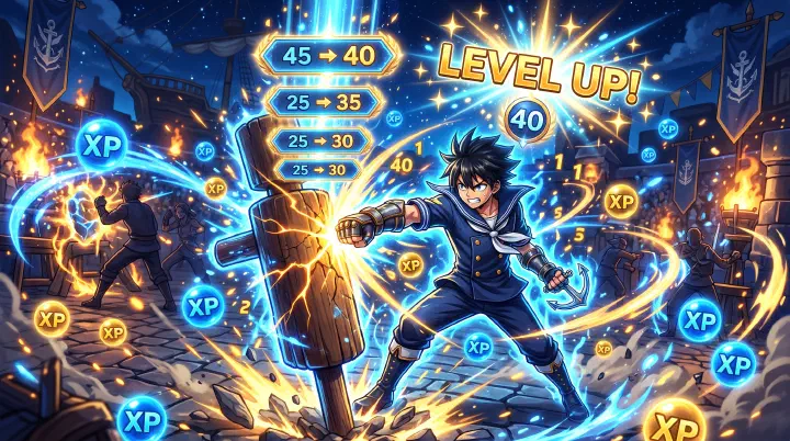 Sailor Piece Leveling & XP Guide Cover