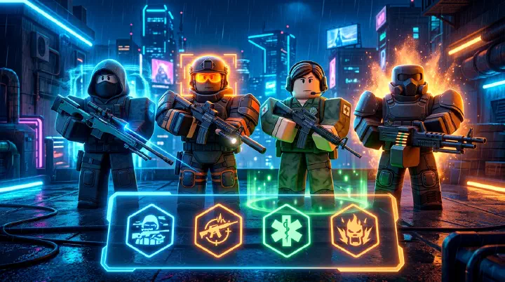 Snipe agents and abilities overview with all seven ability icons