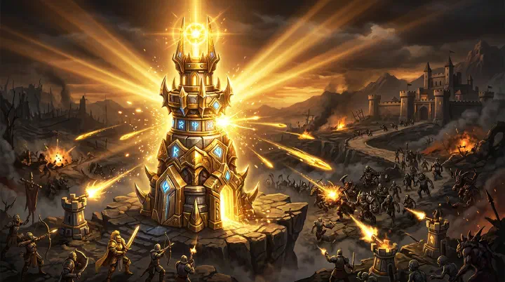 TDS Golden Towers Guide Cover