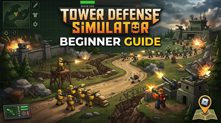 Tower Defense Simulator Beginner Guide Cover